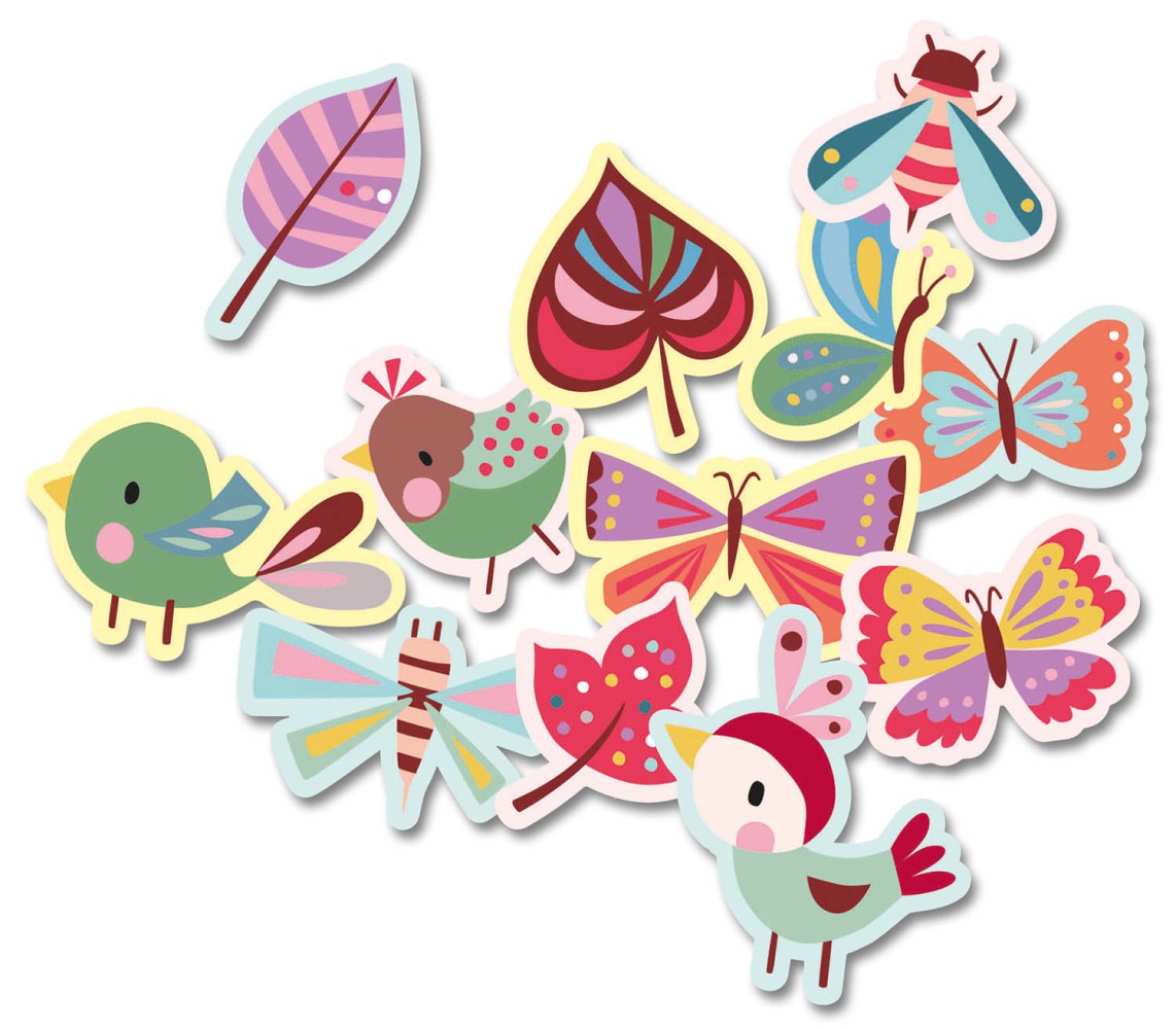 100 gommettes - Les p