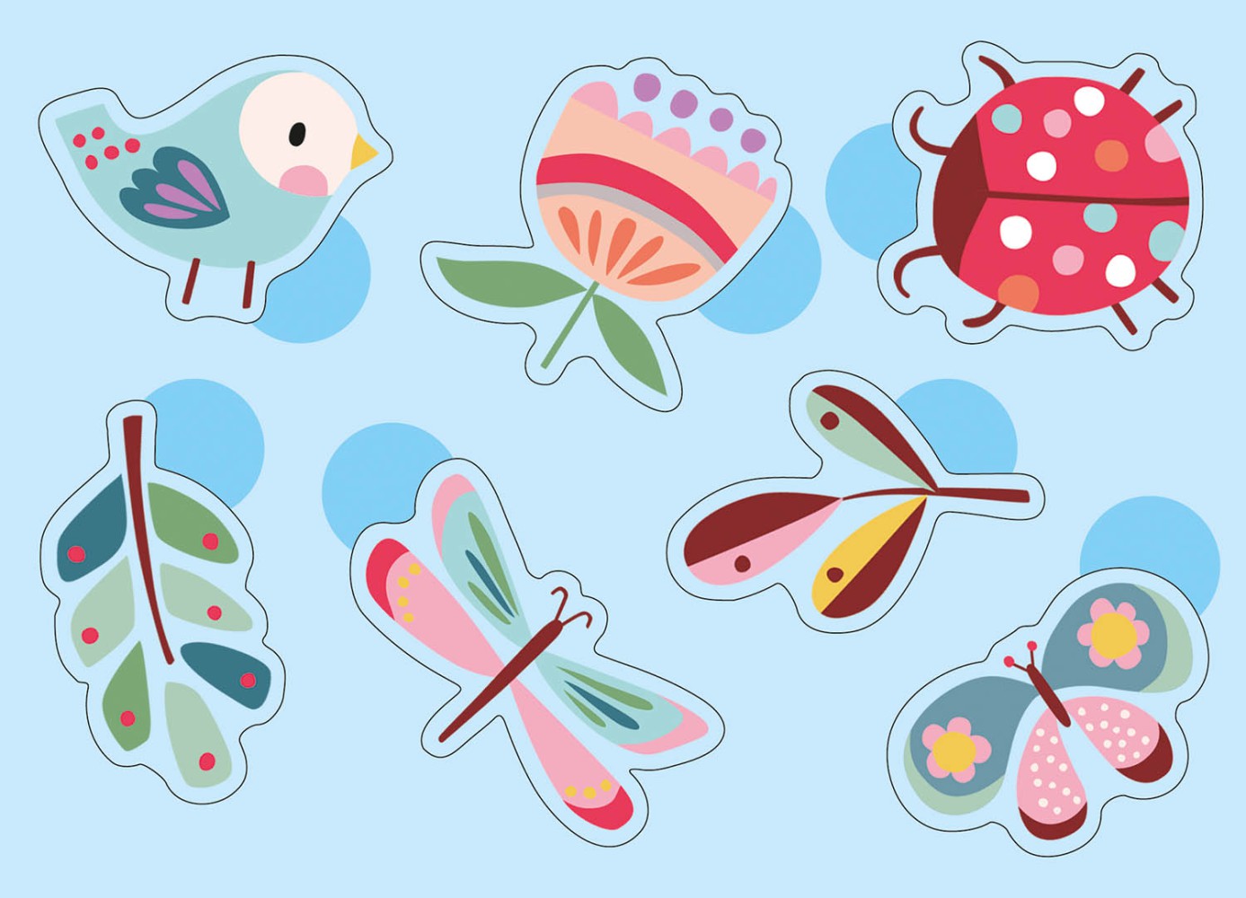 100 gommettes - Les p