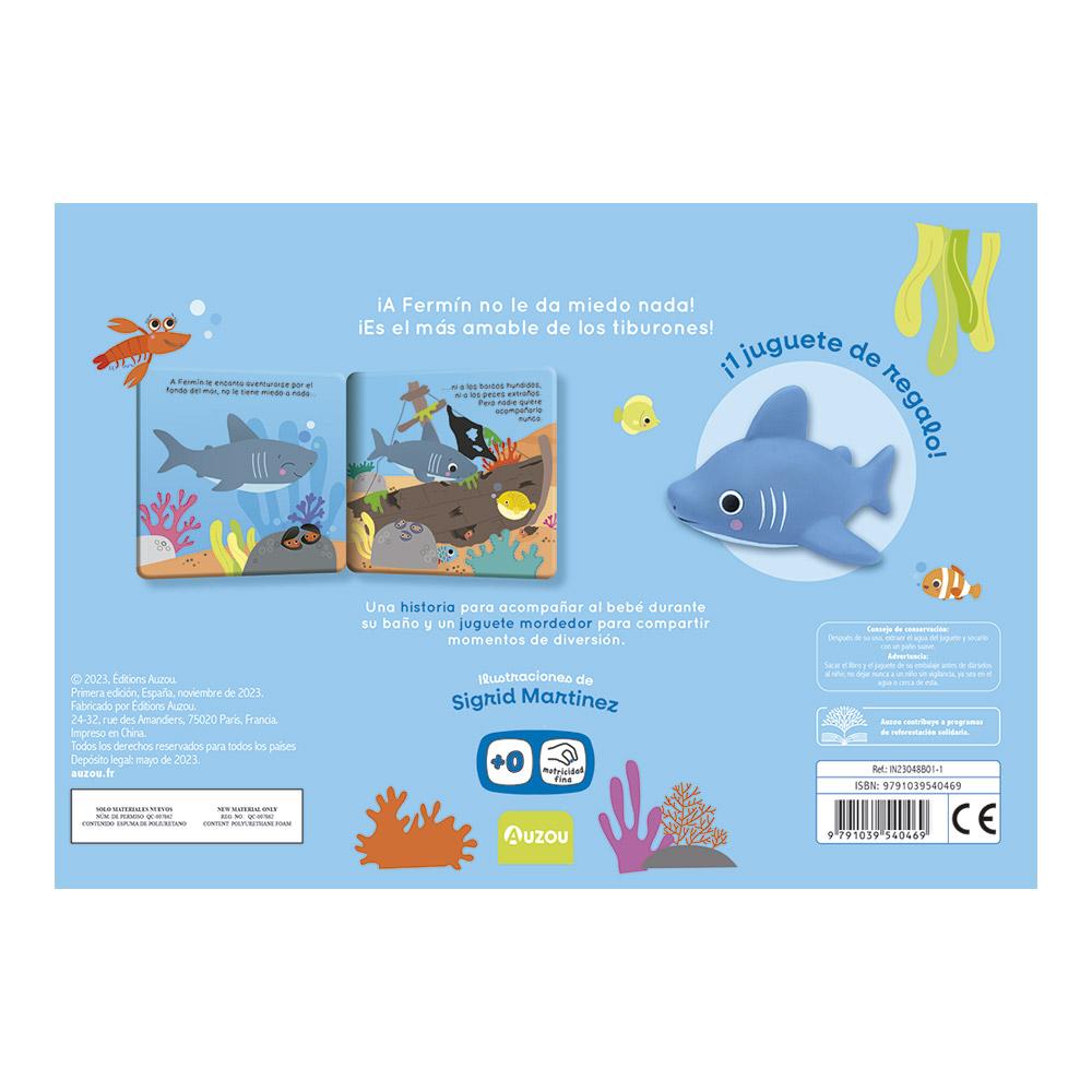 Libro De Baño: Fermín El Tiburón