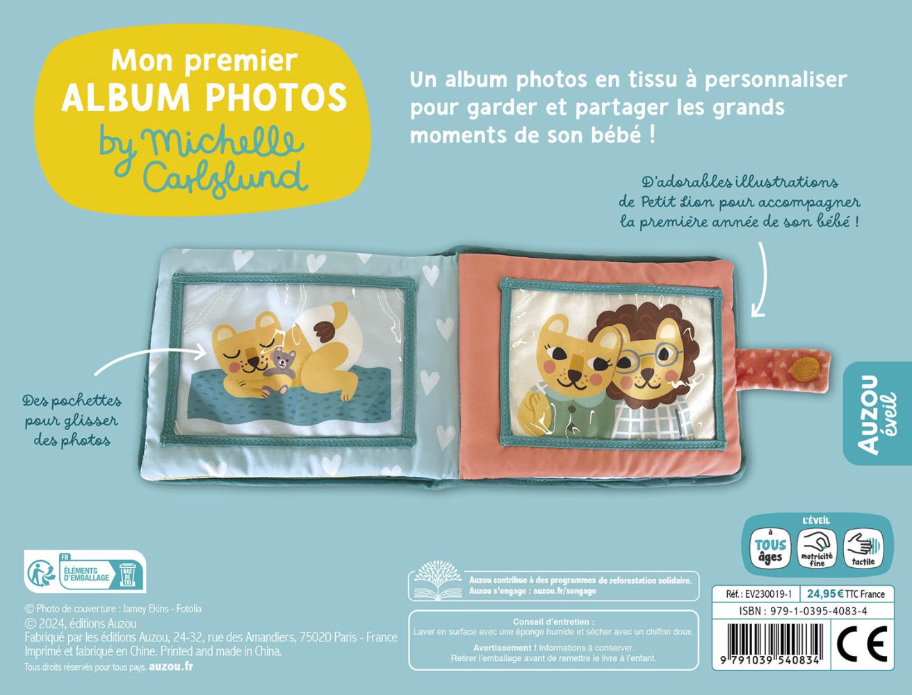 Mon Premier Album Photo En Tissu