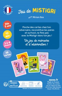 JEU DE MISTIGRI JEU DE MISTIGRI