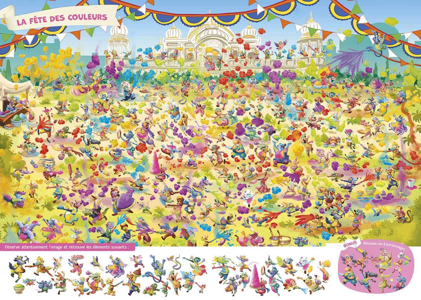 CHERCHE & TROUVE LOUP PART EN VOYAGE