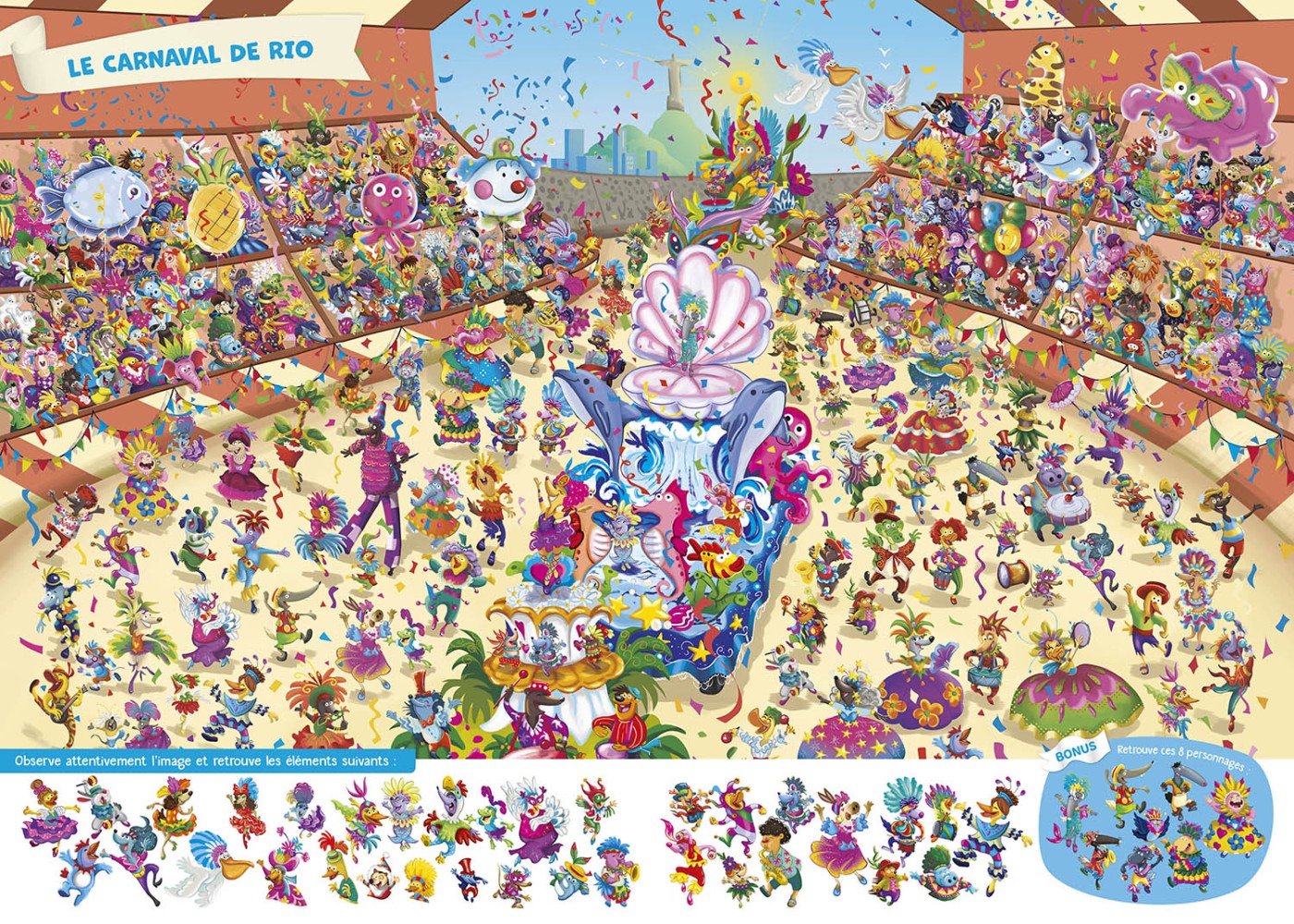 CHERCHE & TROUVE LOUP PART EN VOYAGE