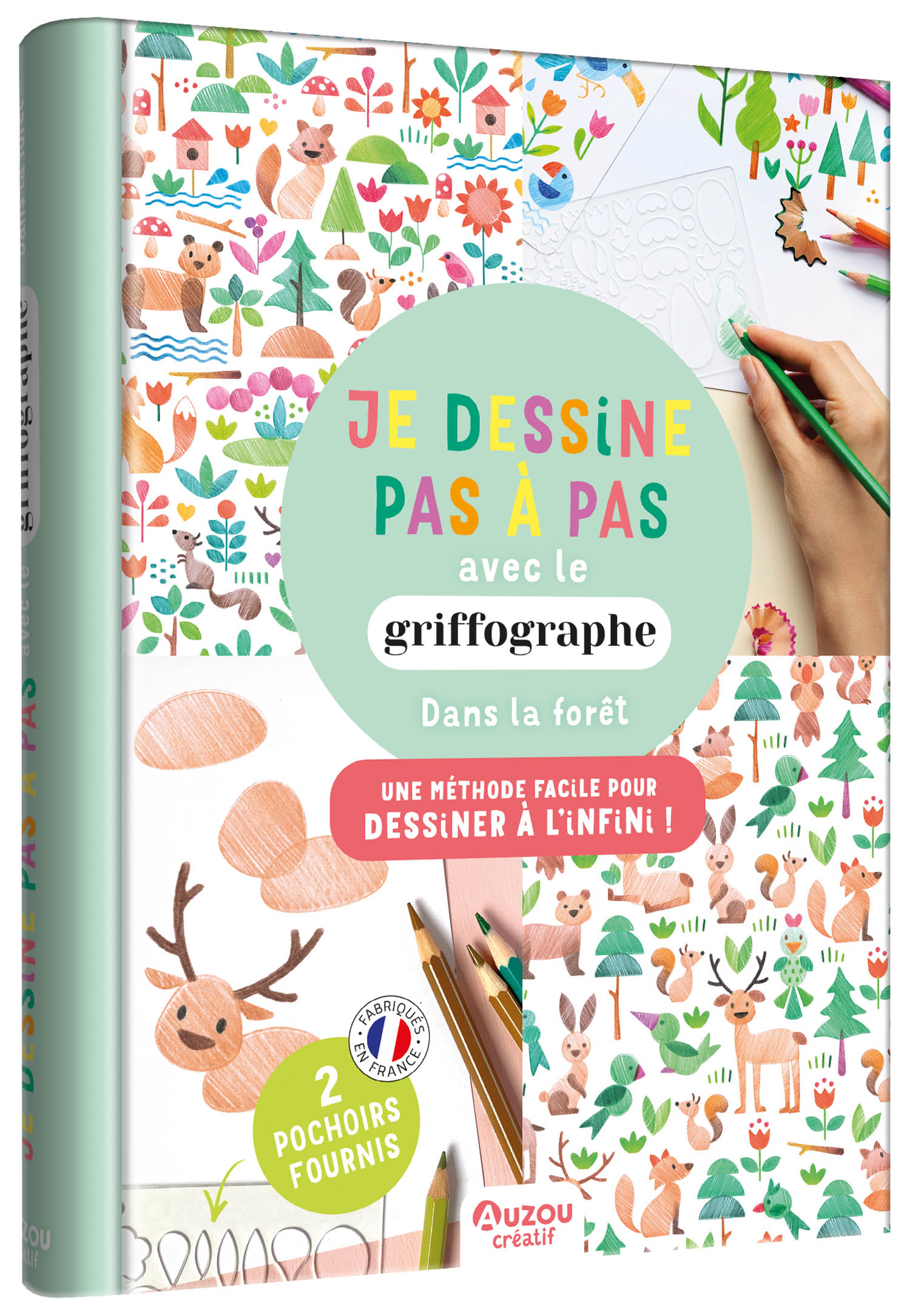 Je dessine pas à pas avec le griffographe - Dans la forêt Je dessine pas à pas avec le griffographe - Dans la forêt