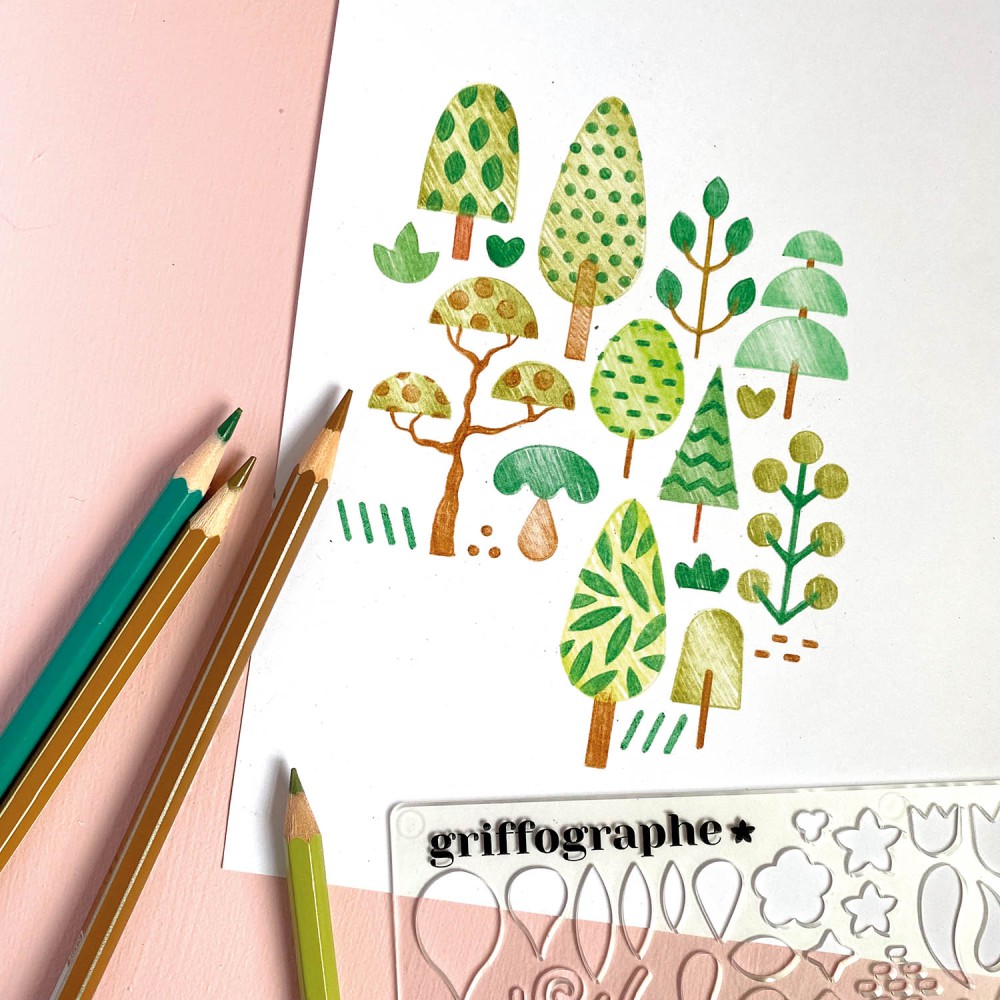 Je dessine pas à pas avec le griffographe - Dans la forêt Je dessine pas à pas avec le griffographe - Dans la forêt