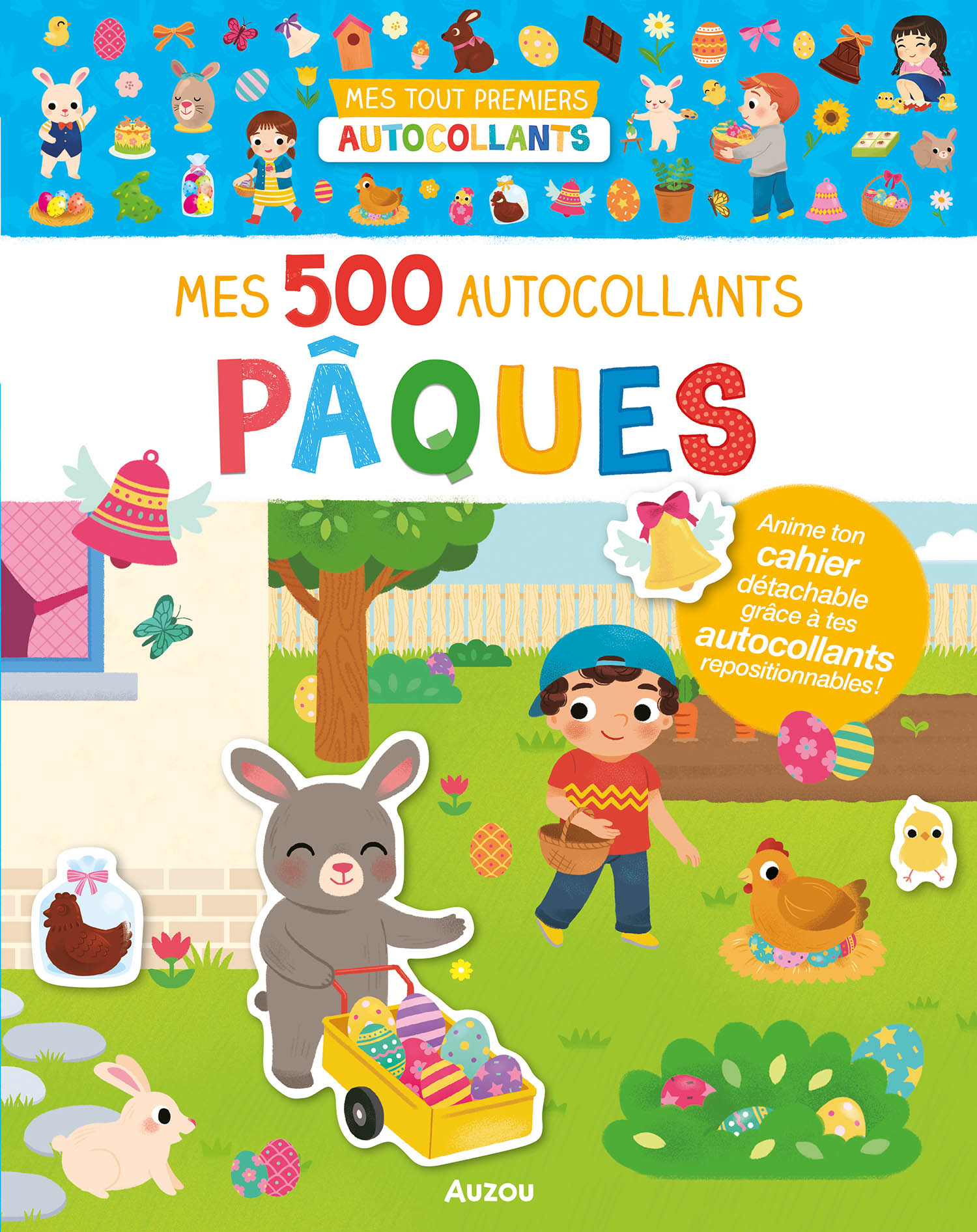 500 autocollants Pâques 500 autocollants Pâques