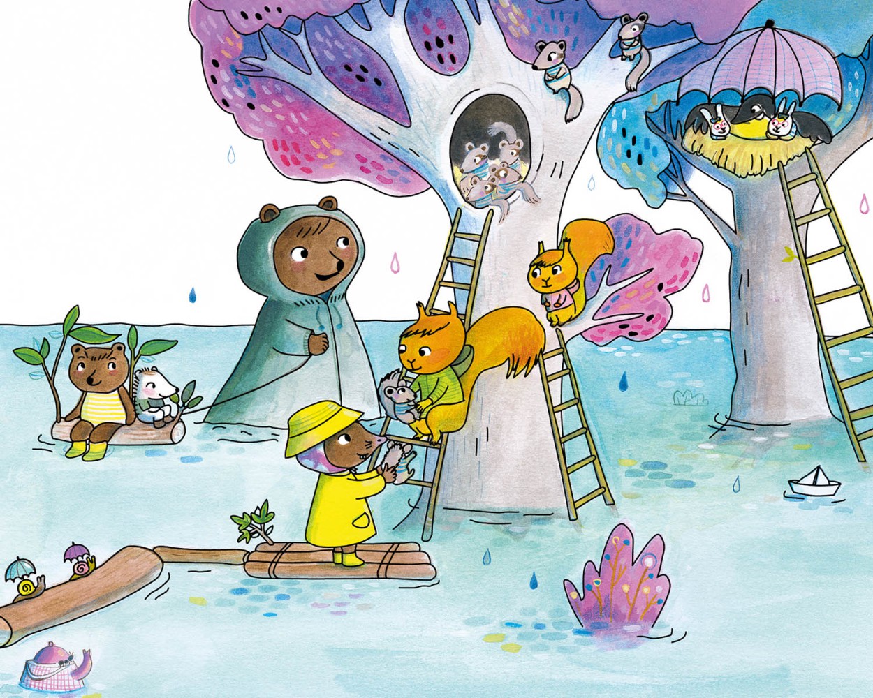 Petite Taupe - Ma peinture magique