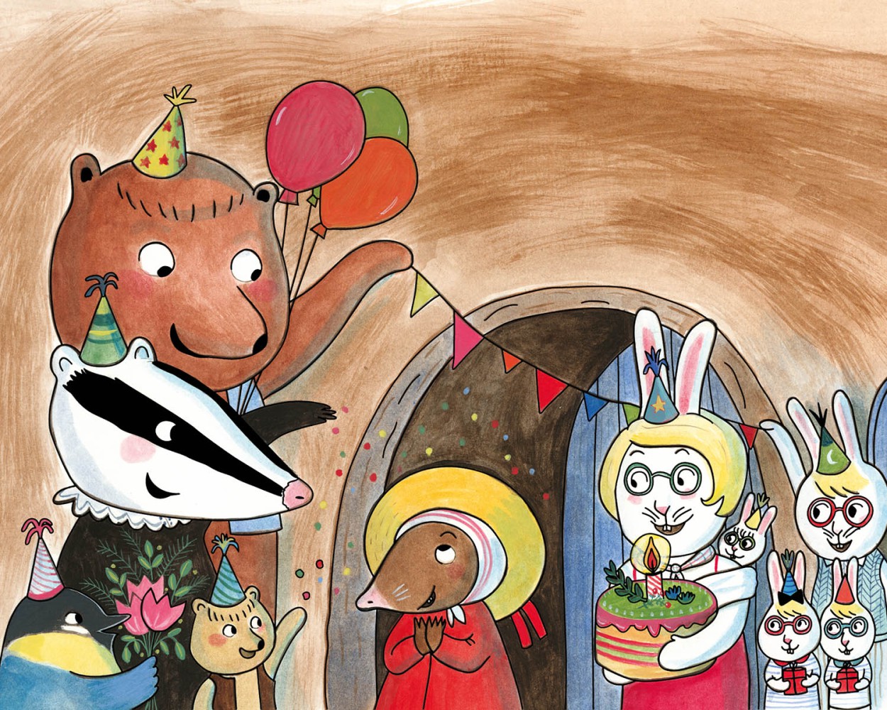 Petite Taupe - Ma peinture magique