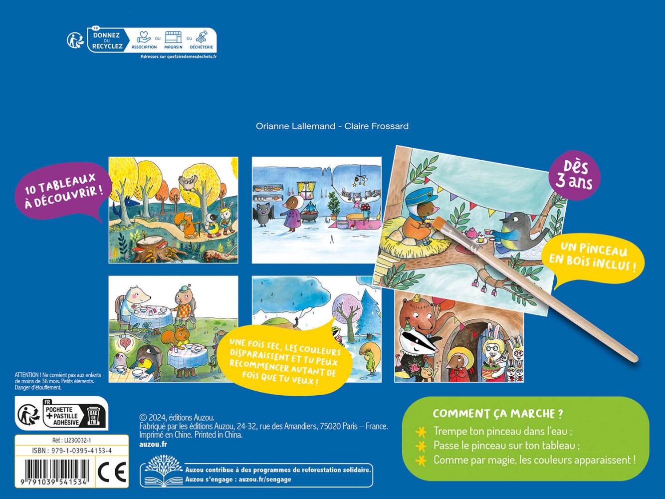 Petite Taupe - Ma peinture magique