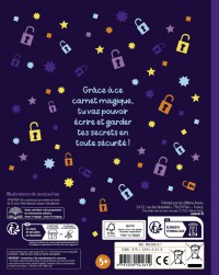 Carnet secret cadenas à code Carnet secret cadenas à code