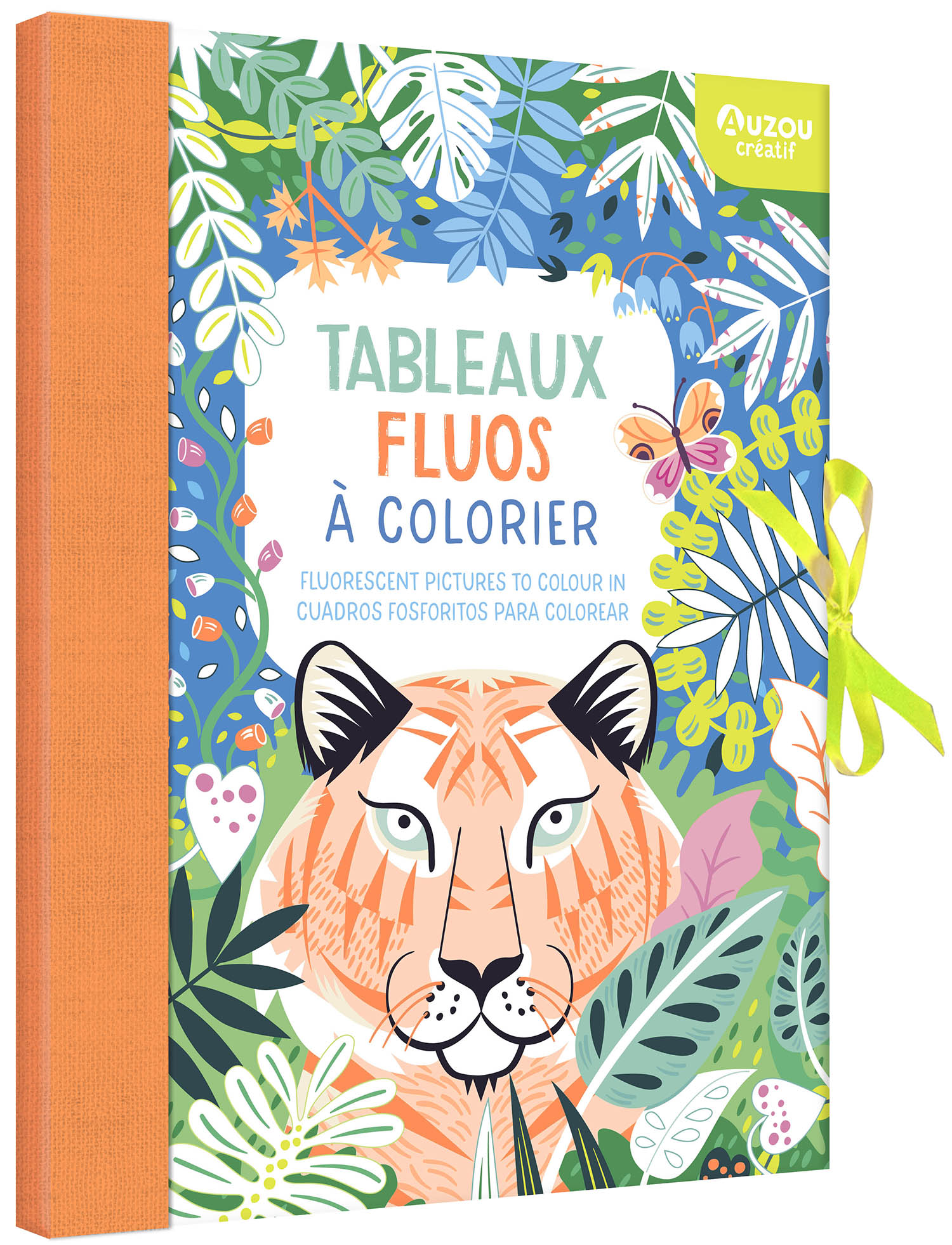 Mon cahier créa - Coloriages fluos