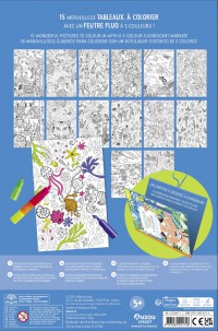 Mon cahier créa - Coloriages fluos