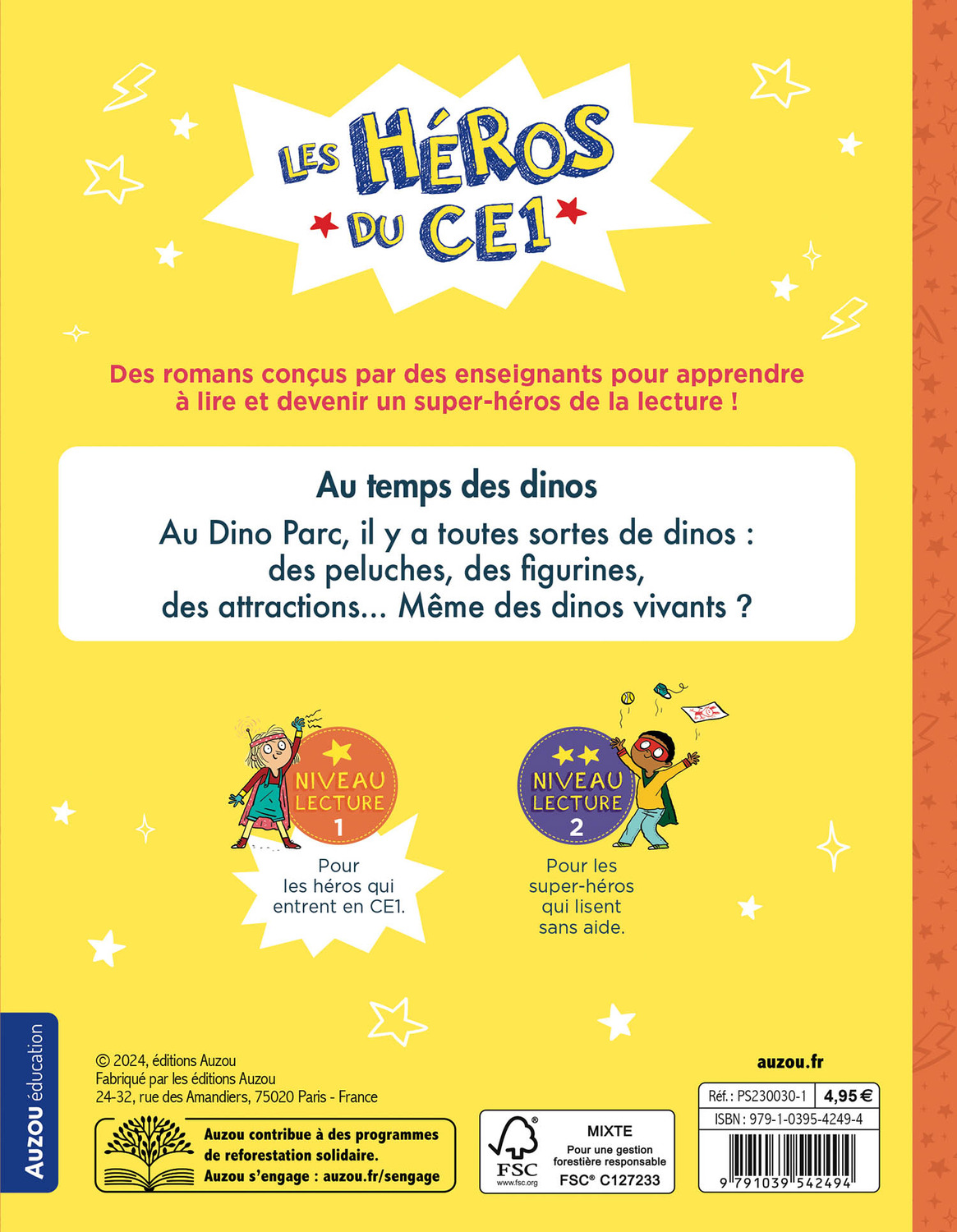 LES HEROS DU CE1 - NIV1 AU TEMPS DES DINOS