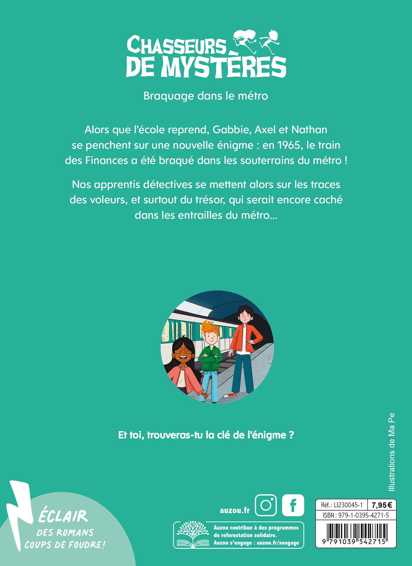 T10 Chasseurs De Mystères - Braquage Dans Le Métro