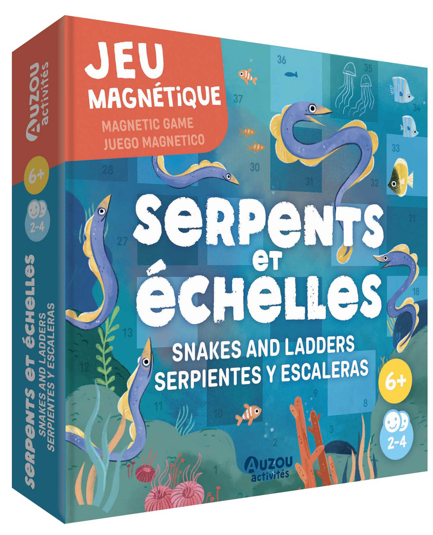 Jeu Magnétique - Serpents Et Échelles