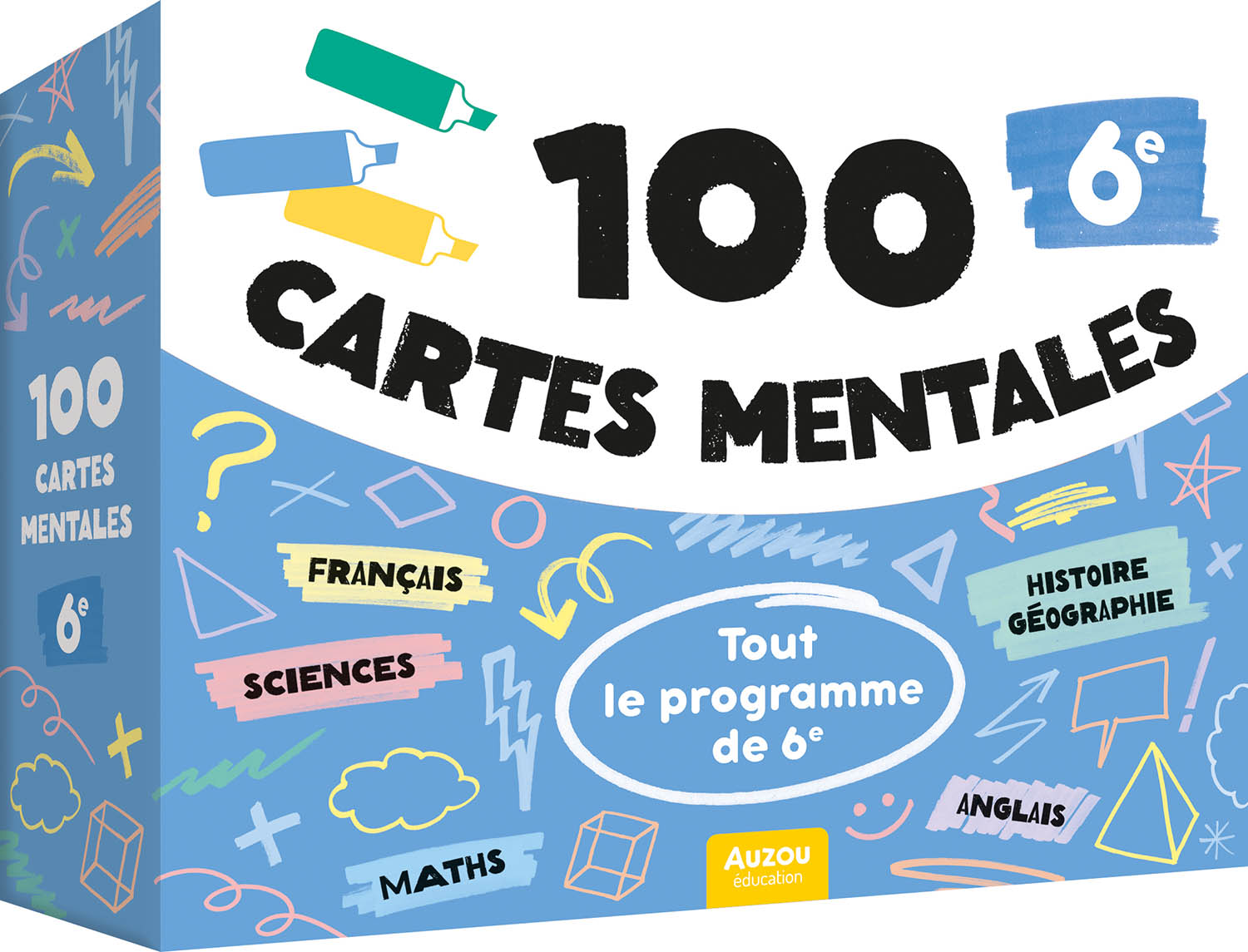 TOUT LE PROGRAMME DE 6E - 100 CARTES MENTALES 