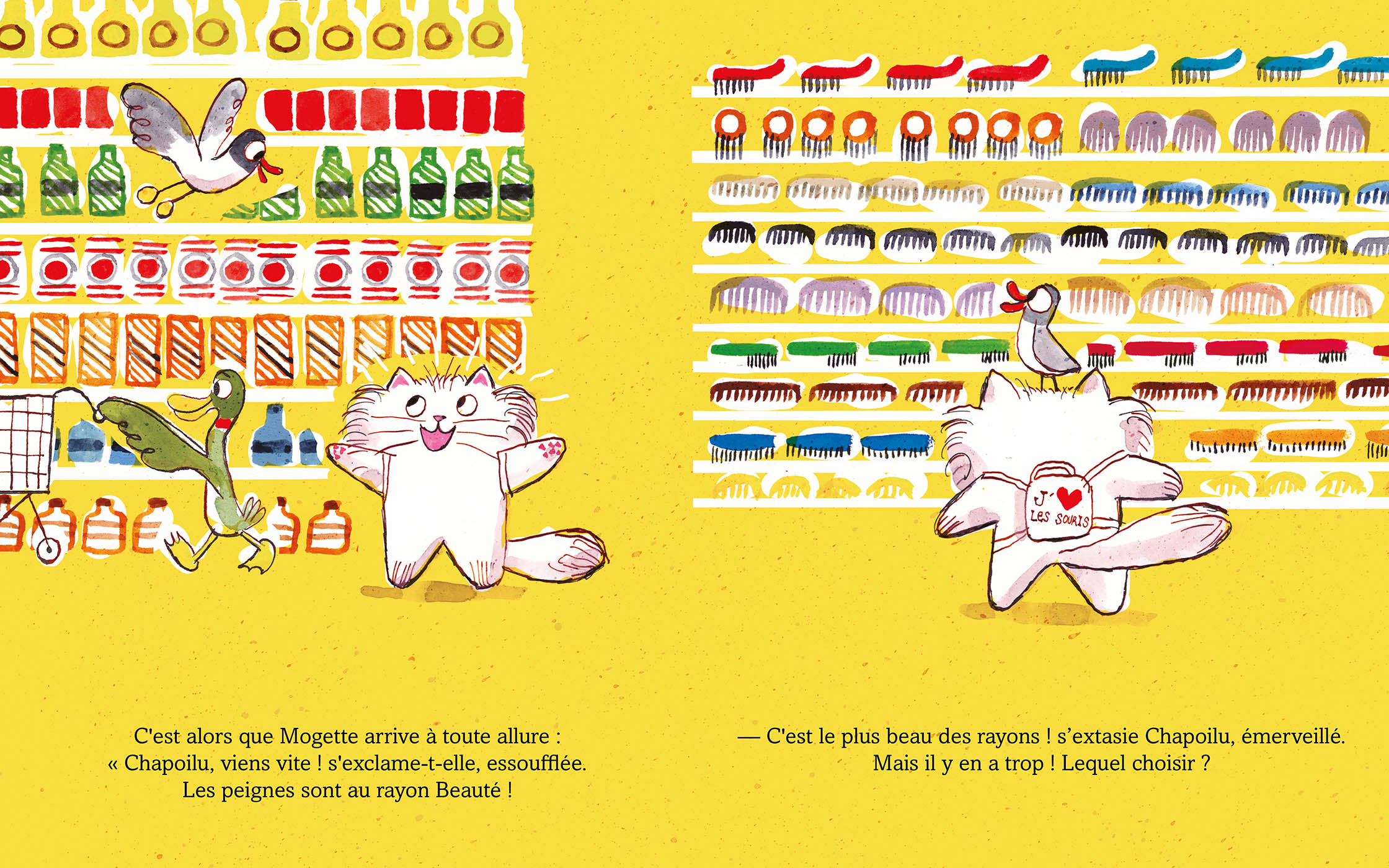 CHAPOILU ET LE SUPERMARCHE DES BONS AMIS