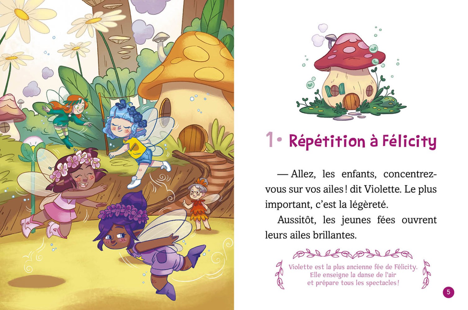 LA FETE DES FLEURS - LA DANSE DES FEES