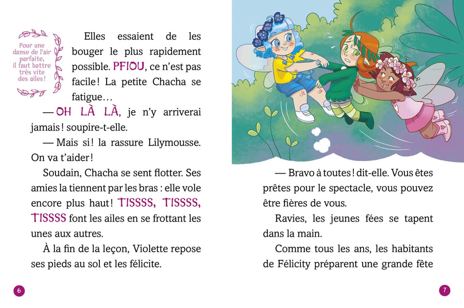 LA FETE DES FLEURS - LA DANSE DES FEES
