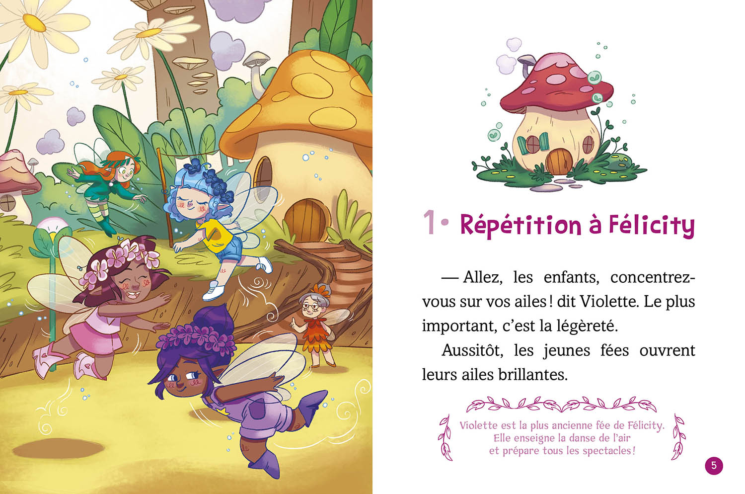 LA FETE DES FLEURS - LA DANSE DES FEES