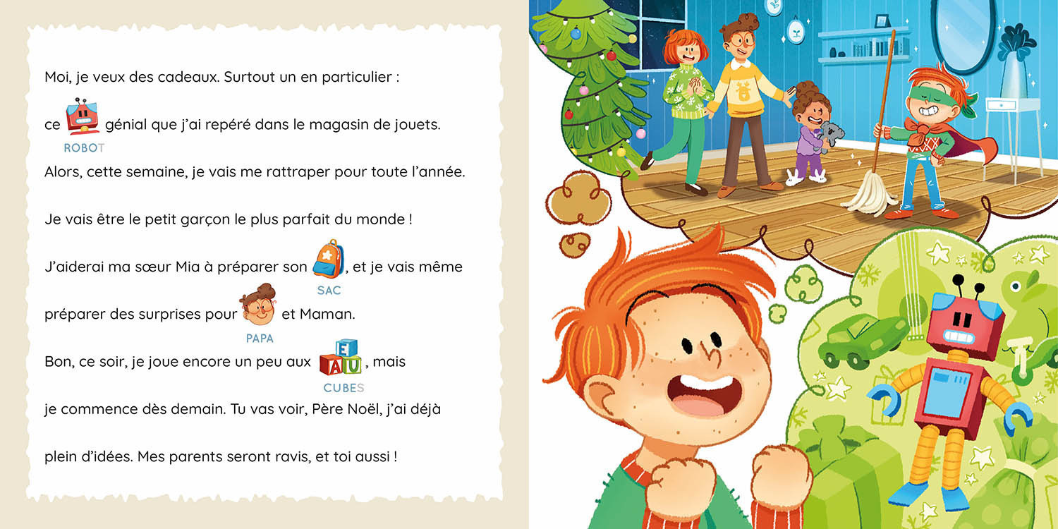 CHER PERE NOEL... (PROMIS, JE SUIS SAGE !) - JE LIS EN MATERNELLE