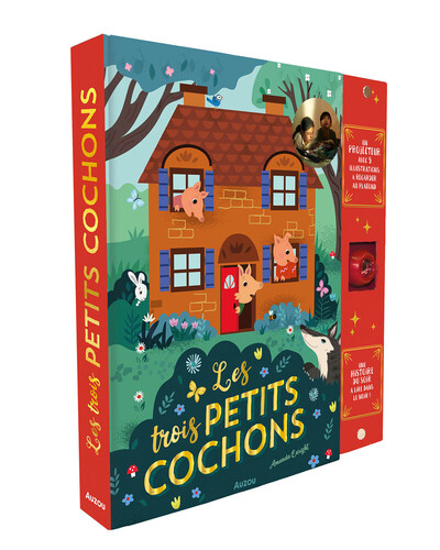 Les trois petits cochons - livre projecteur