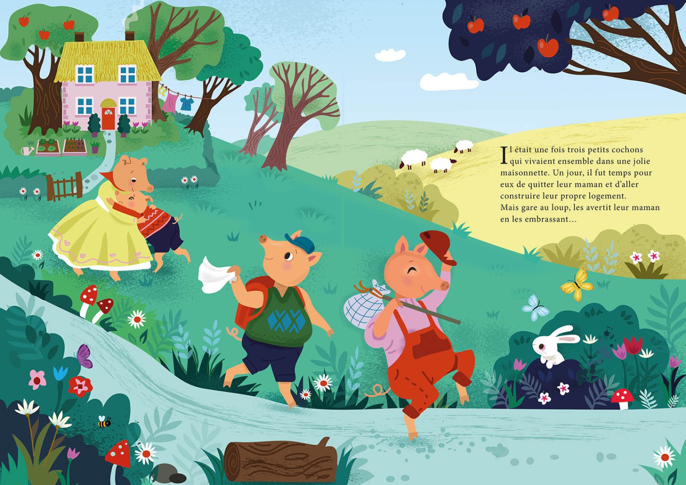 Les trois petits cochons - livre projecteur Les trois petits cochons - livre projecteur