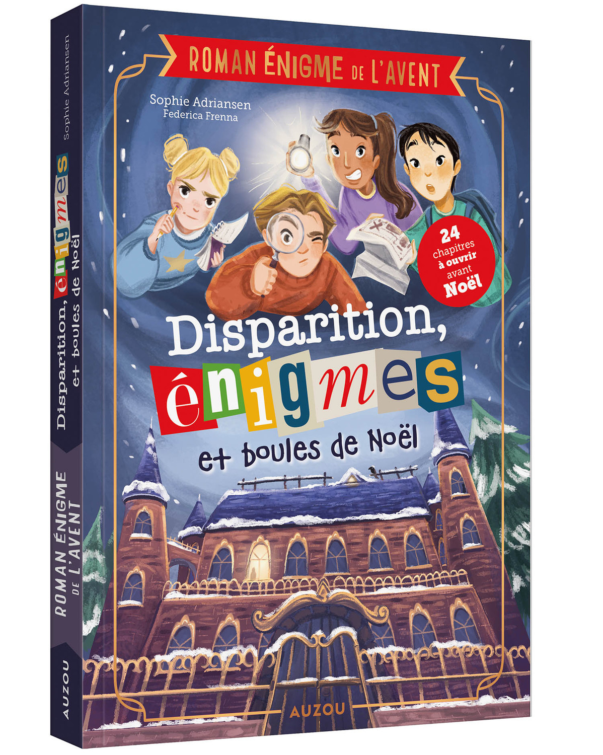 DISPARITION, ENIGMES ET BOULES DE NOEL -+ ROMAN ENIGME DE LAVENT 