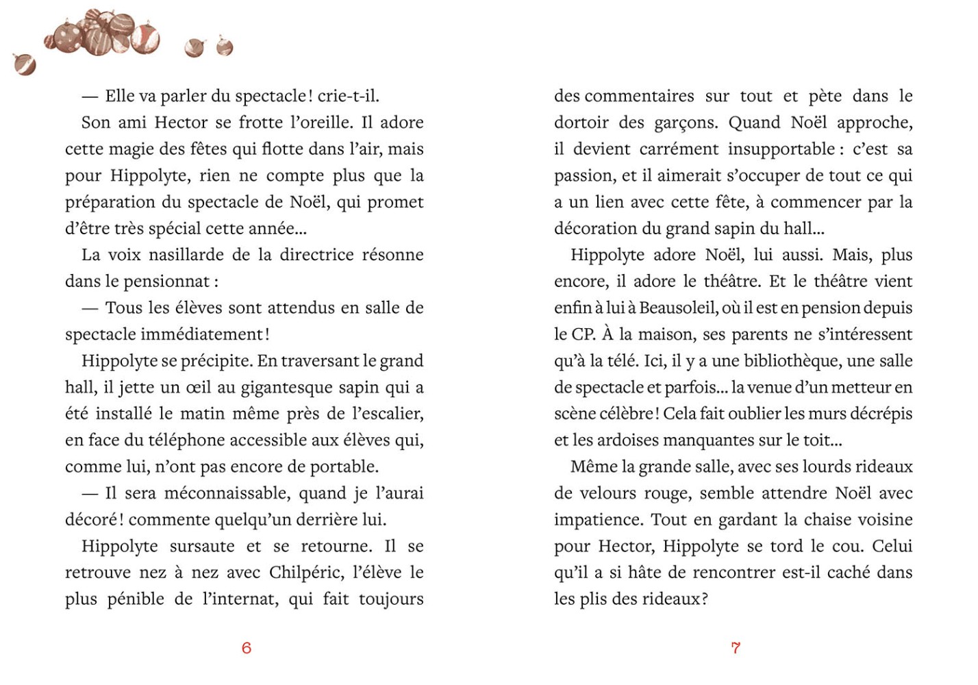 Disparition, Énigmes Et Boules De Noël