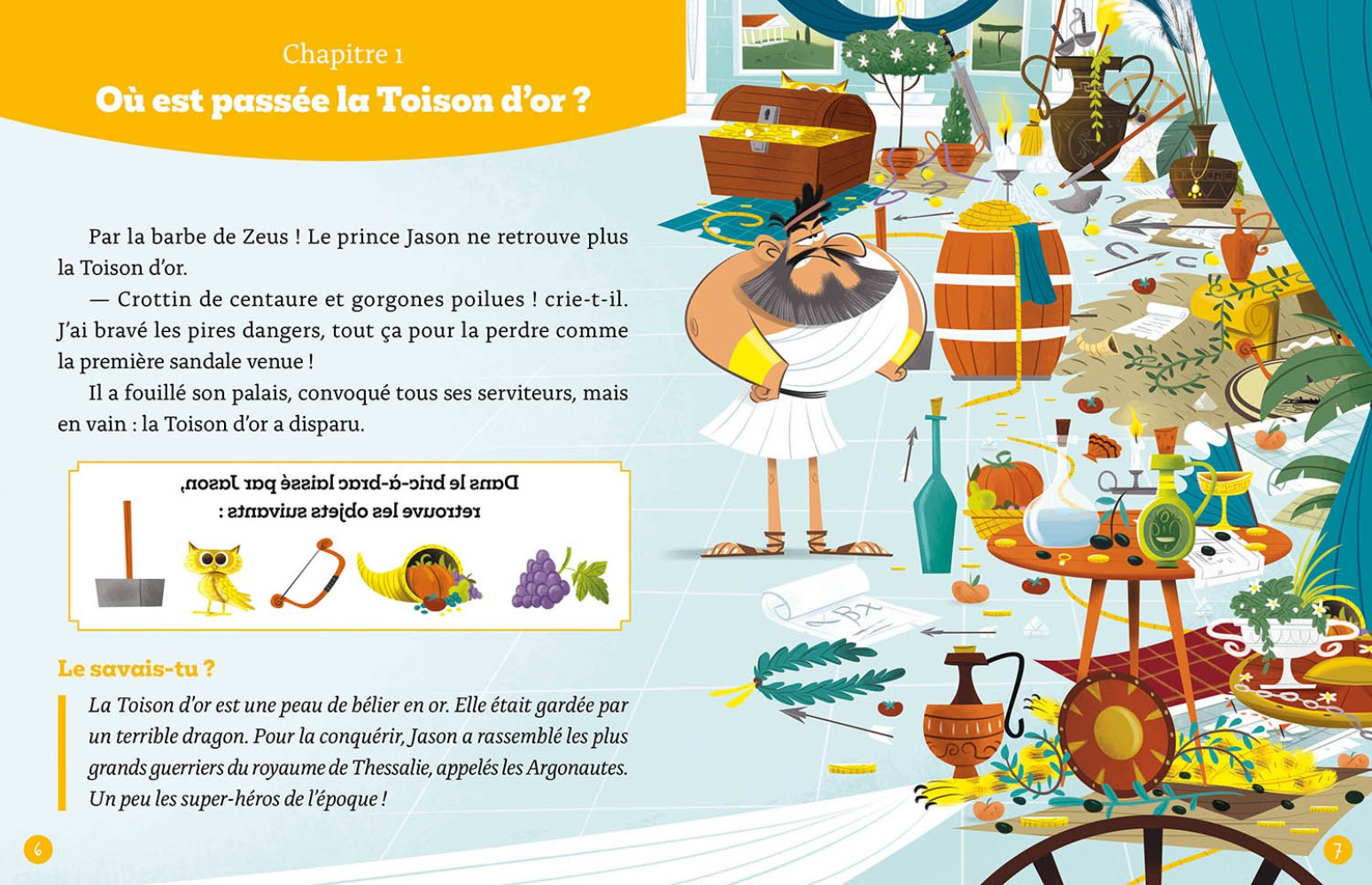 Mon Roman Énigme - Les Ptits Zeus - On A Volé La Toison D'or