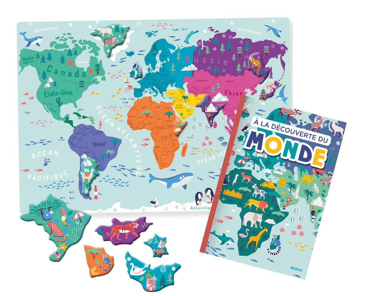 Mon Atlas du monde aimanté Mon Atlas du monde aimanté