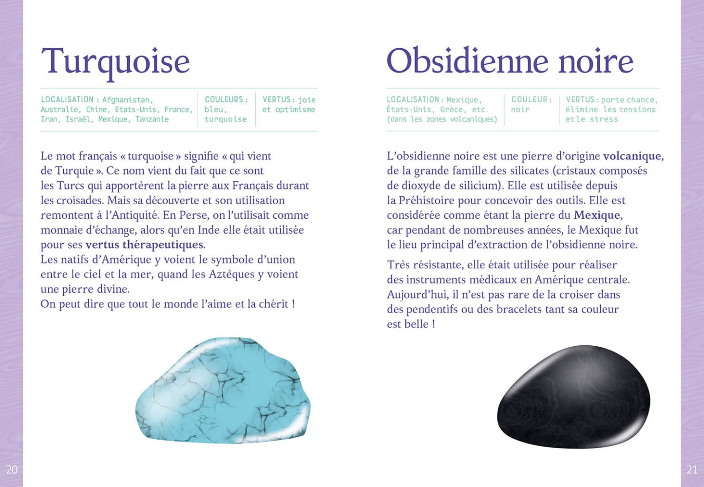 Ma bibliothèque de cristaux