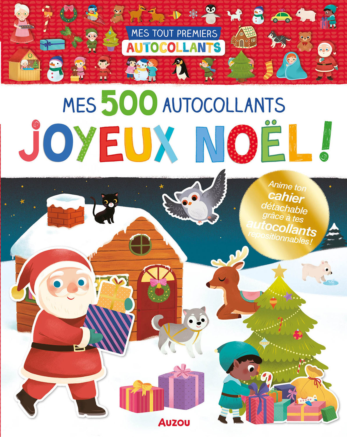 500 Autocollants Joyeux Noël ! 500 Autocollants Joyeux Noël !