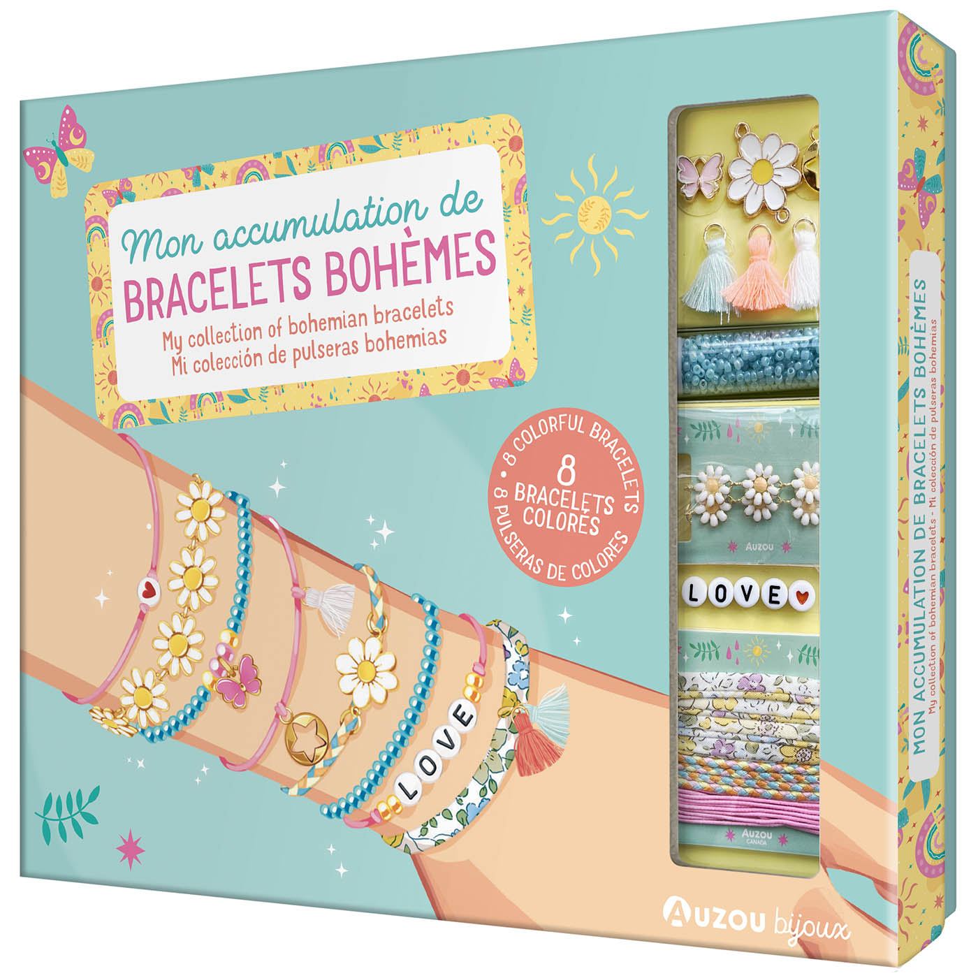 NE MON ACCUMULATION DE BRACELETS BOHEMES 