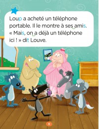 DES ECRANS DANS LA FORET NIV2 - MES LECTURES DU CP AVEC LOUP