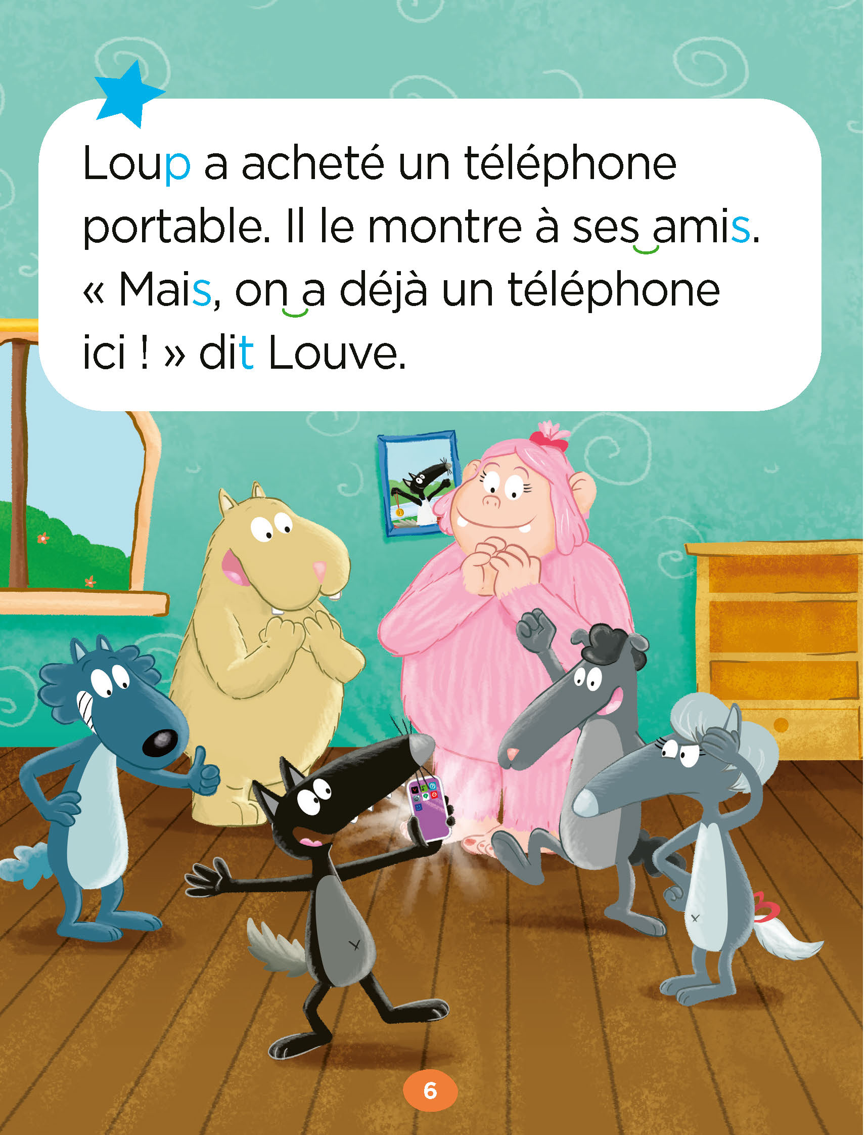 DES ECRANS DANS LA FORET NIV2 - MES LECTURES DU CP AVEC LOUP DES ECRANS DANS LA FORET NIV2 - MES LECTURES DU CP AVEC LOUP