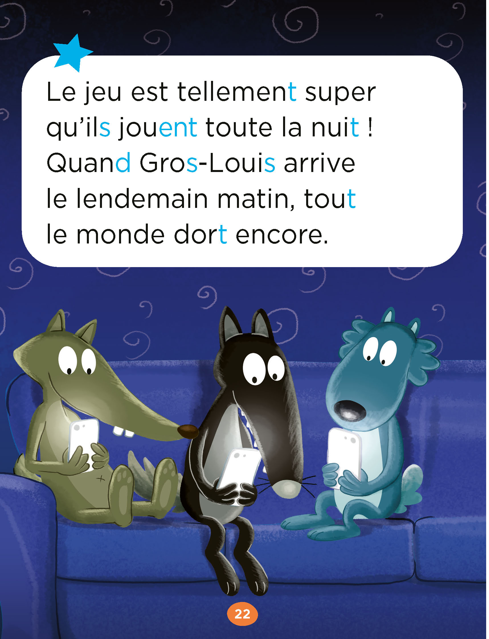 DES ECRANS DANS LA FORET NIV2 - MES LECTURES DU CP AVEC LOUP