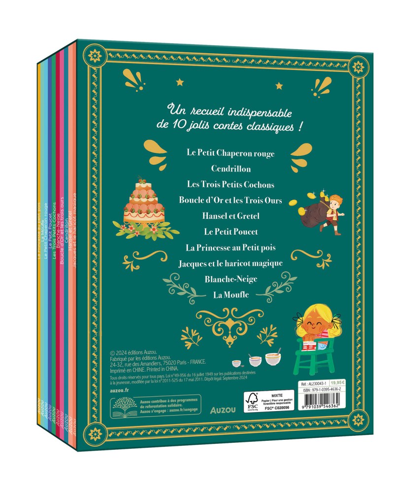 Les P'tits Classiques - Ma Jolie Bibliothèque De Contes Classiques