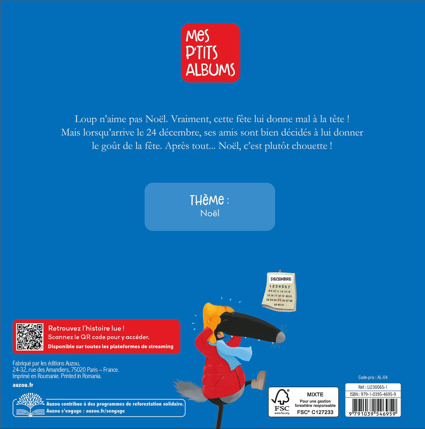 Le Loup Qui N'aimait Pas Noël