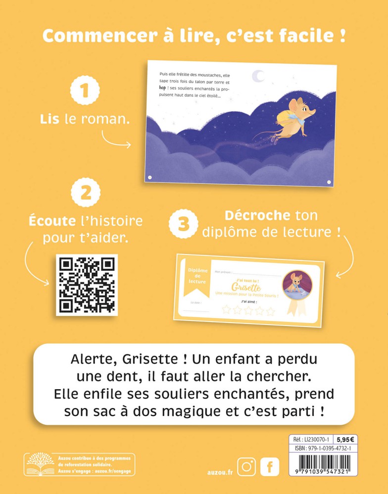 GRISETTE - UNE MISSION POUR LA PETITE SOURIS