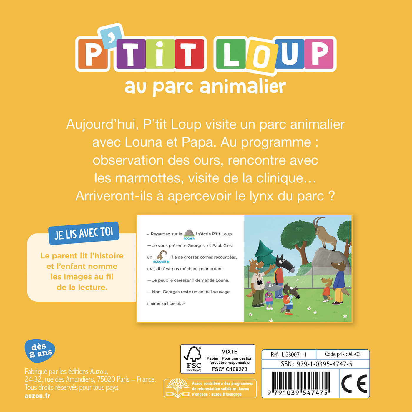P'tit Loup - Le Parc Animalier