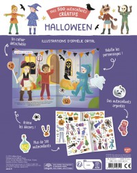 HALLOWEEN - 500 AUTOCOLLANTS CREATIFS HALLOWEEN - 500 AUTOCOLLANTS CREATIFS