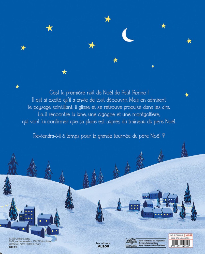 La Première Nuit De Noël De Petit Renne