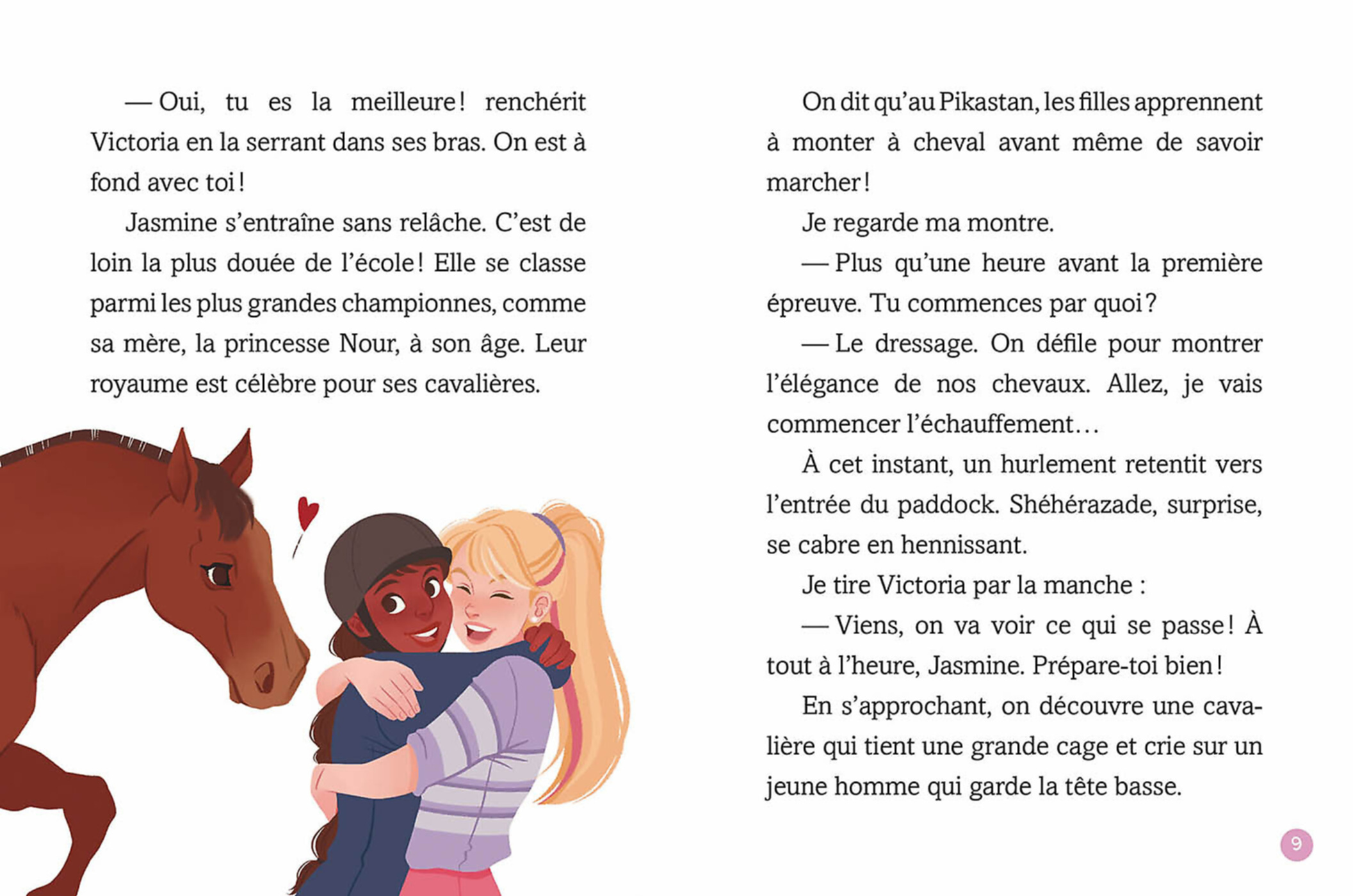 AU GALOP !  PRINCESSES POUR LA VIE T2