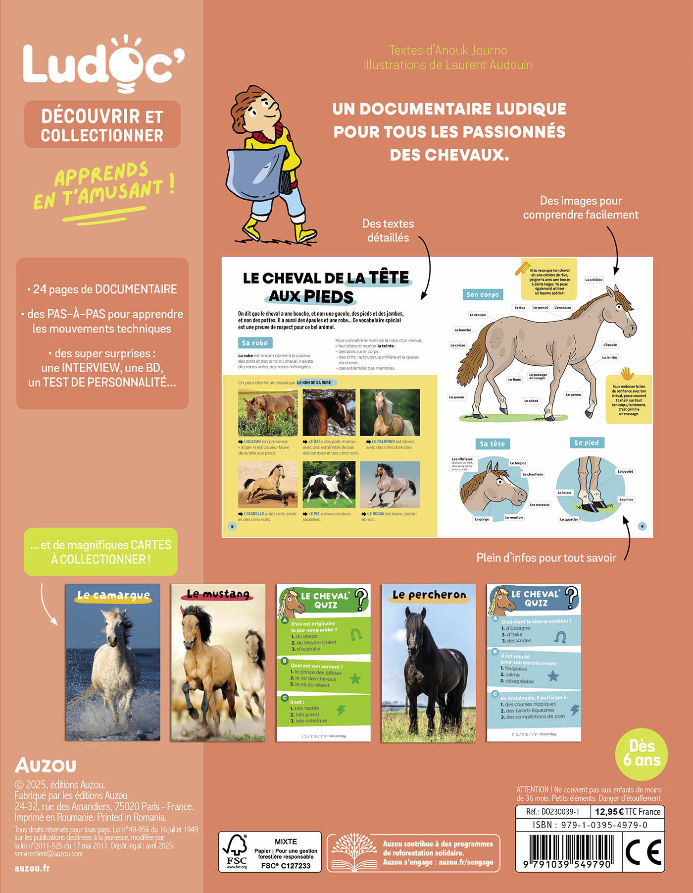 LES CHEVAUX - LUDOC - DECOUVRIR ET COLLECTIONNER
