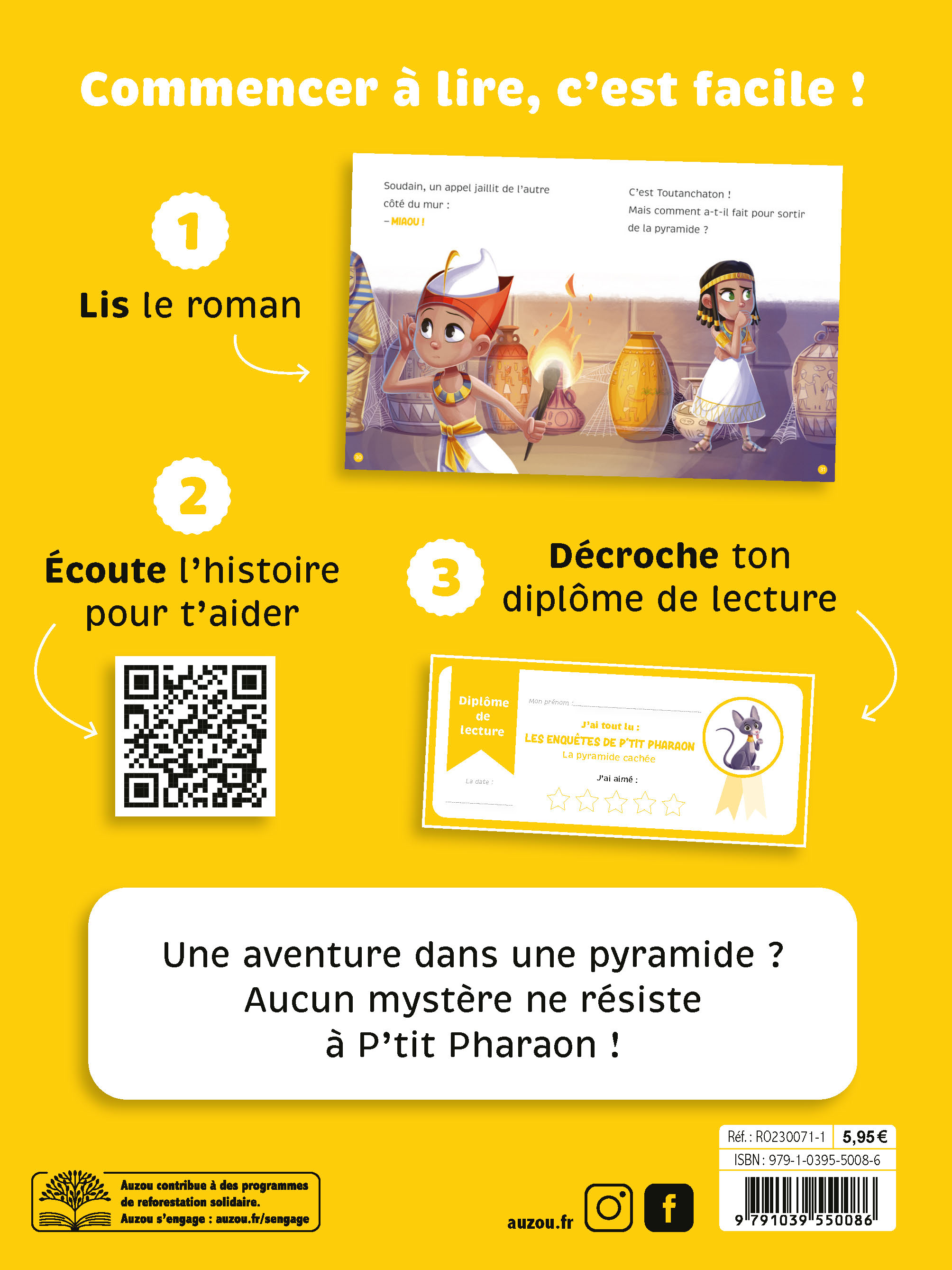 Les Enquêtes De  P’tit Pharaon -La Pyramide Cachée