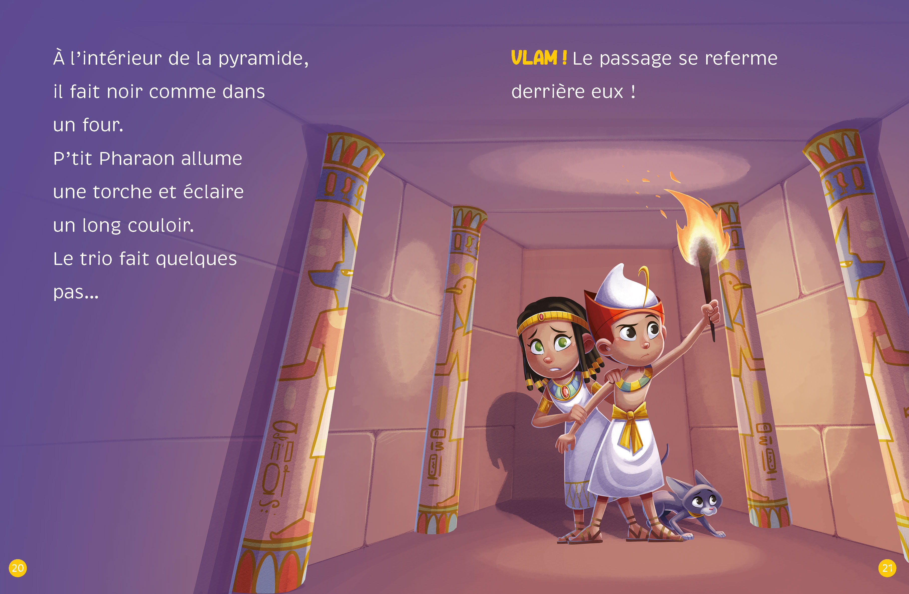 LES ENQUETES DE PTIT PHARAON  - LA PYRAMIDE CACHEE