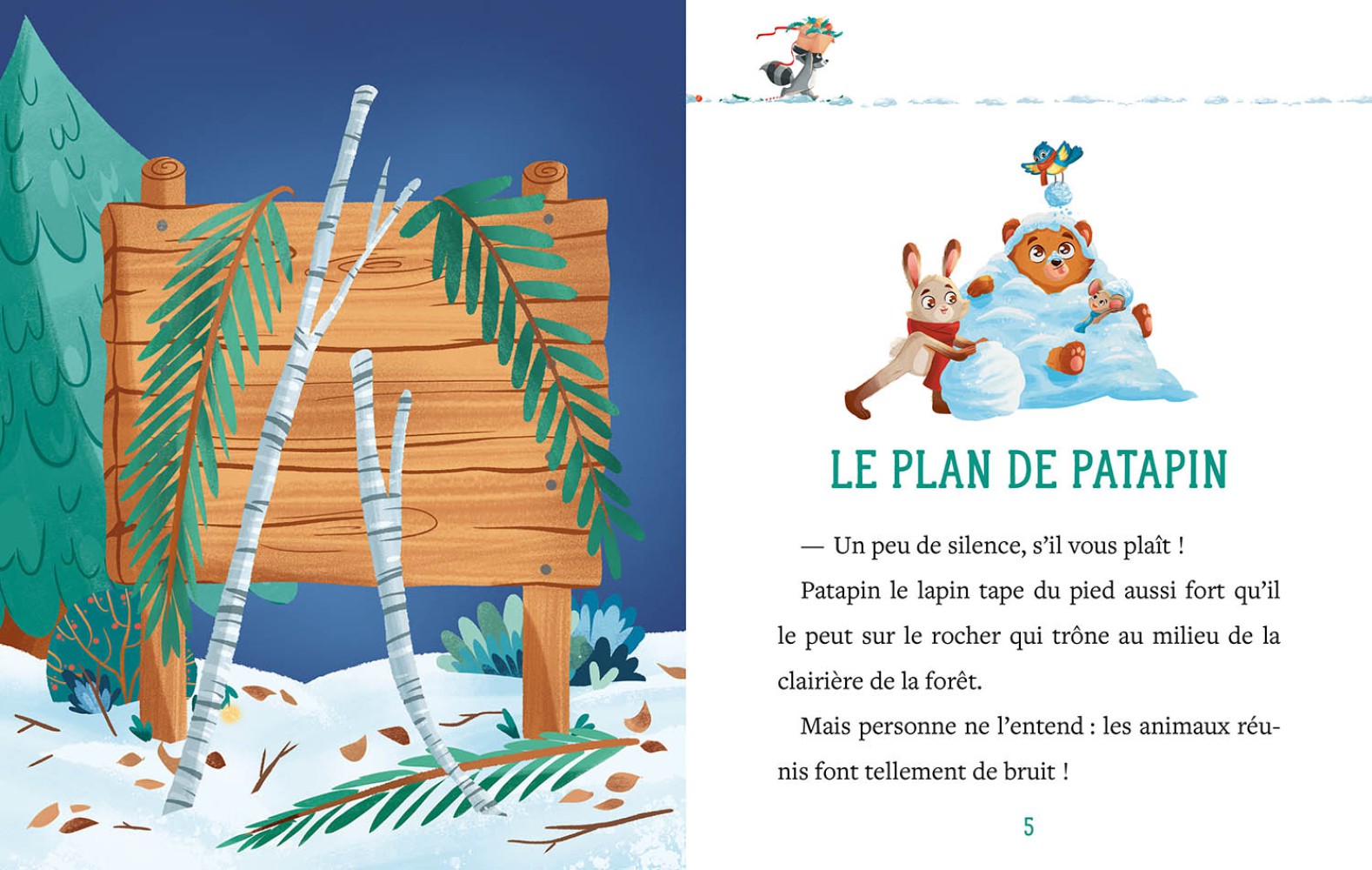 LE NOEL DES ANIMAUX - MON PREMIER ROMAN DE L