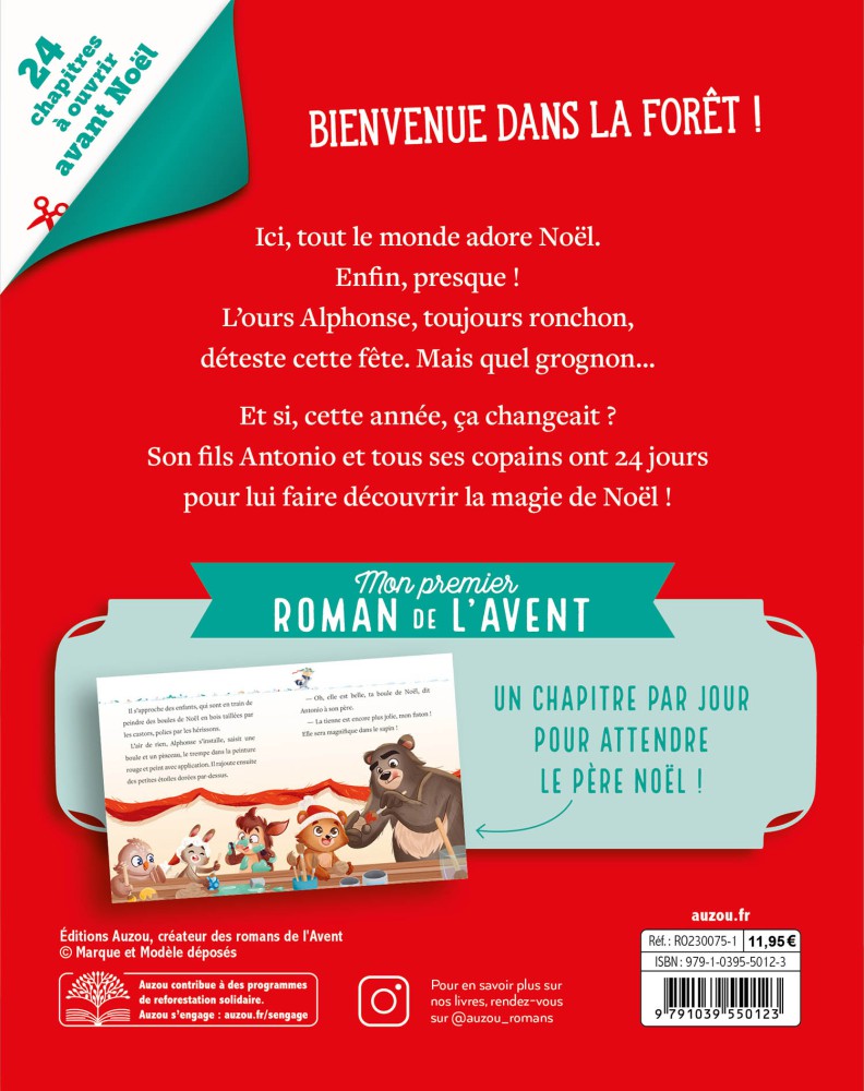 LE NOEL DES ANIMAUX - MON PREMIER ROMAN DE L