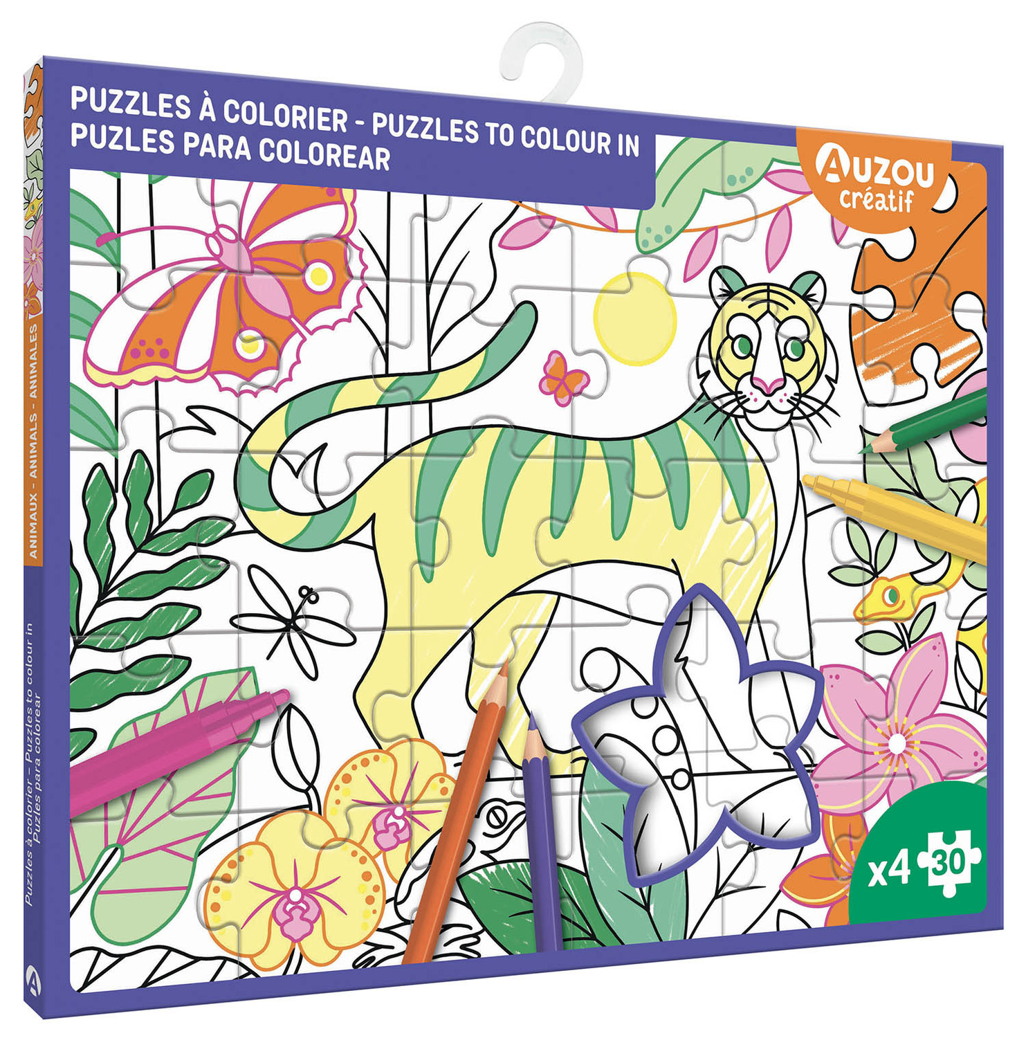 Puzzles À Colorier
